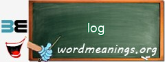 WordMeaning blackboard for log